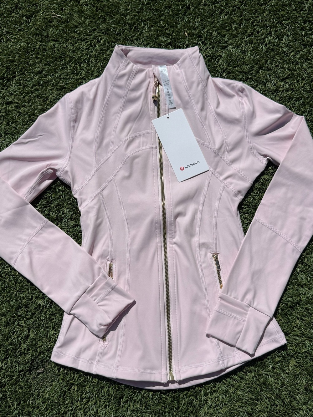 lululemon pink define jacket size 2 & 4 - Picture 2 of 7